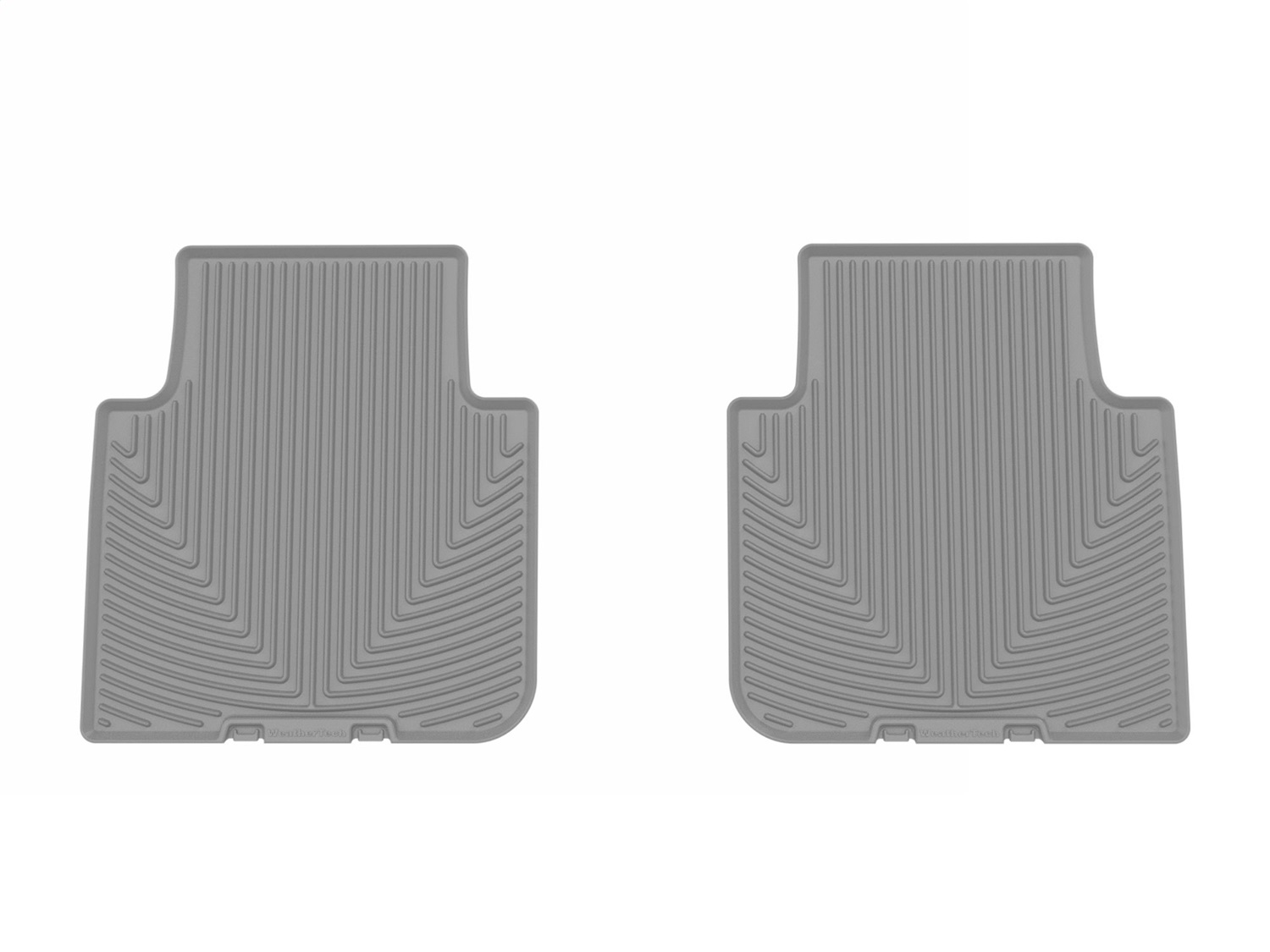 WeatherTech All Weather Floor Mats; Gray; Rear W654GR thumbnail 0