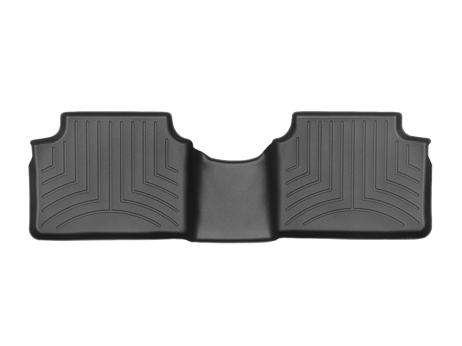 WeatherTech FloorLinerTM DigitalFit; Black; Rear 4415982 thumbnail 1