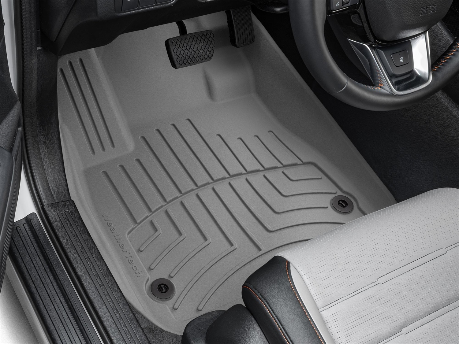 WeatherTech FloorLinerTM HP; Gray; Front 4617801IM thumbnail 1