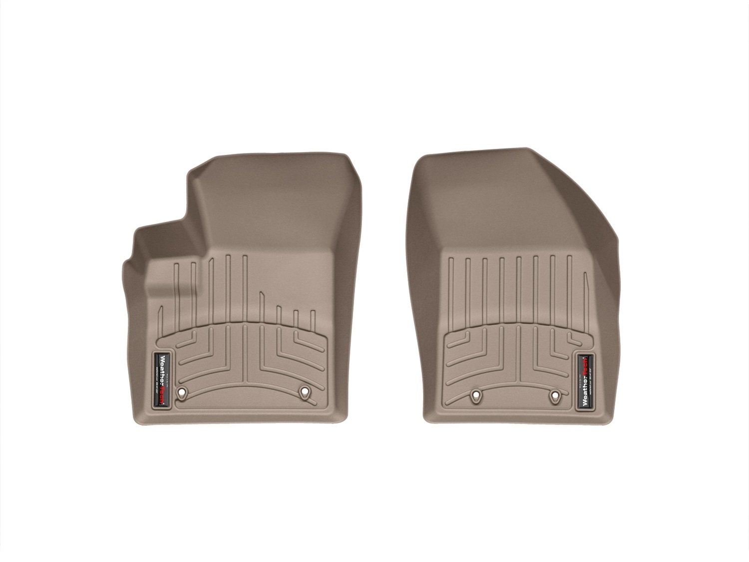 WeatherTech FloorLinerTM DigitalFit; Tan; Front 454031 thumbnail 0