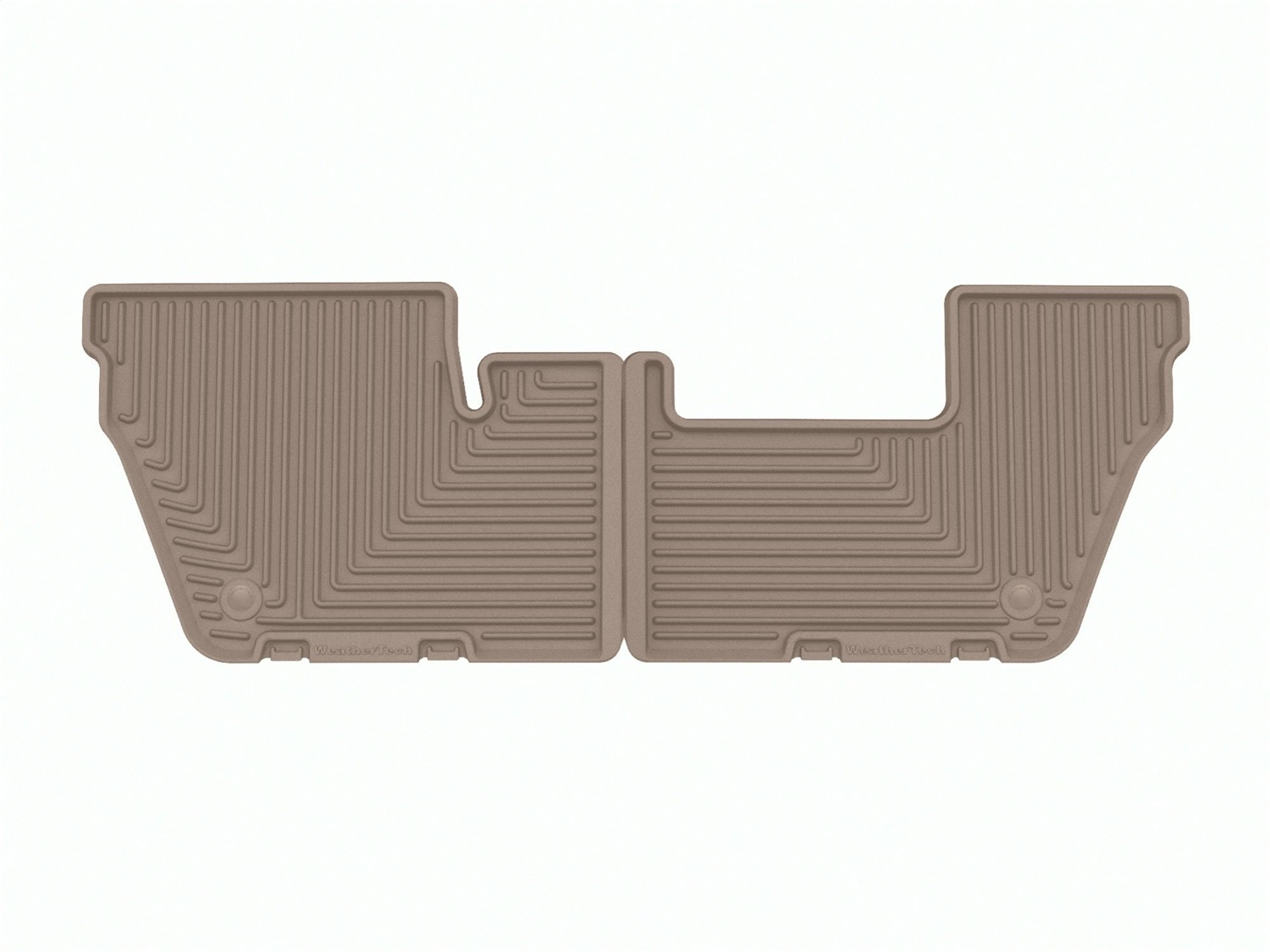 WeatherTech All Weather Floor Mats; Tan; Third Row W617TN thumbnail 0
