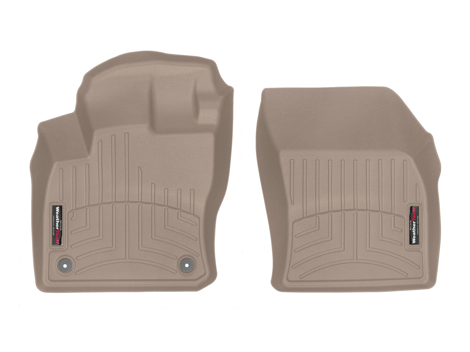 WeatherTech FloorLinerTM DigitalFit; Tan; Front 4515631 thumbnail 0