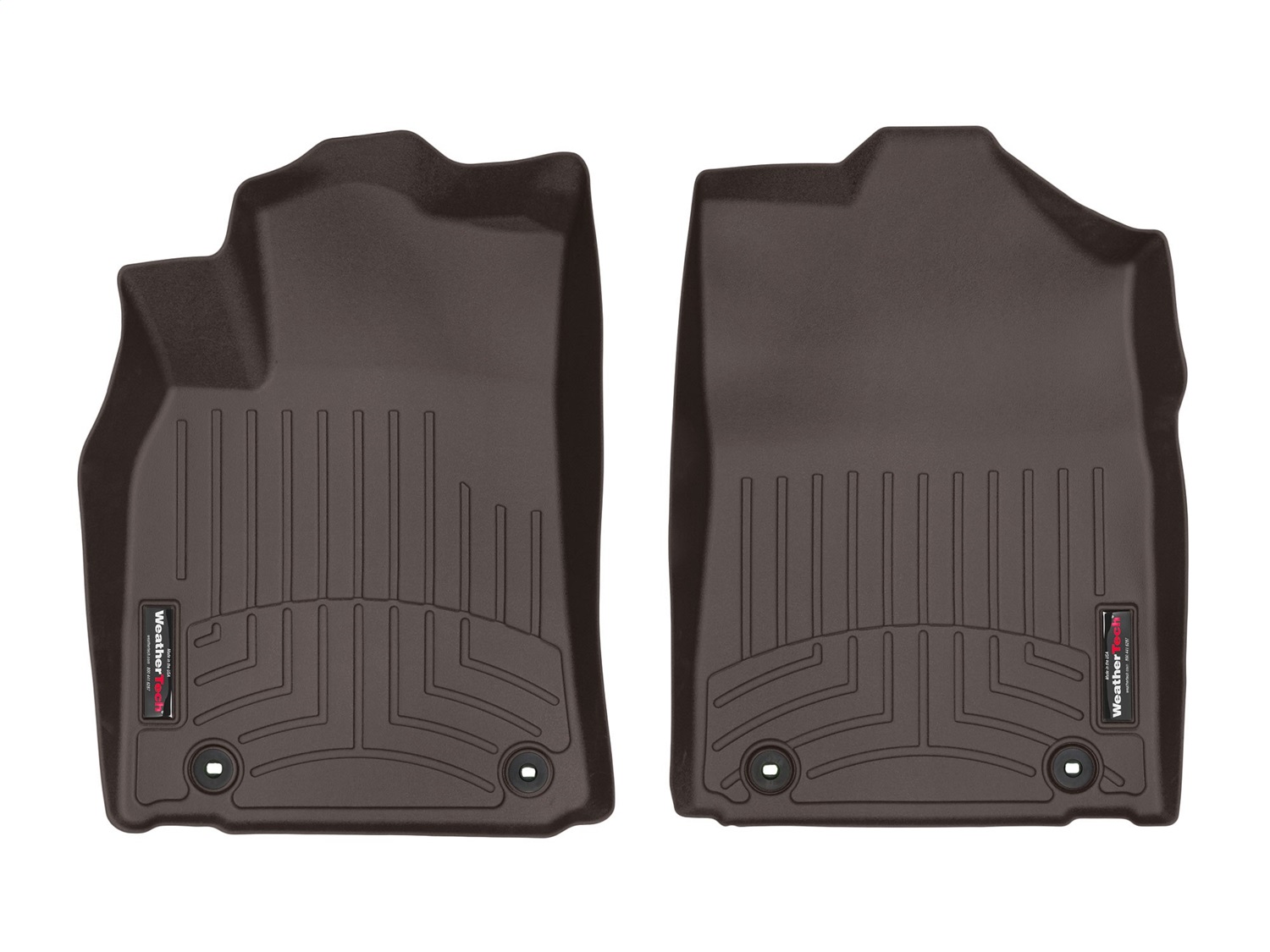WeatherTech FloorLinerTM DigitalFit; Cocoa; Front 4714591 thumbnail 0