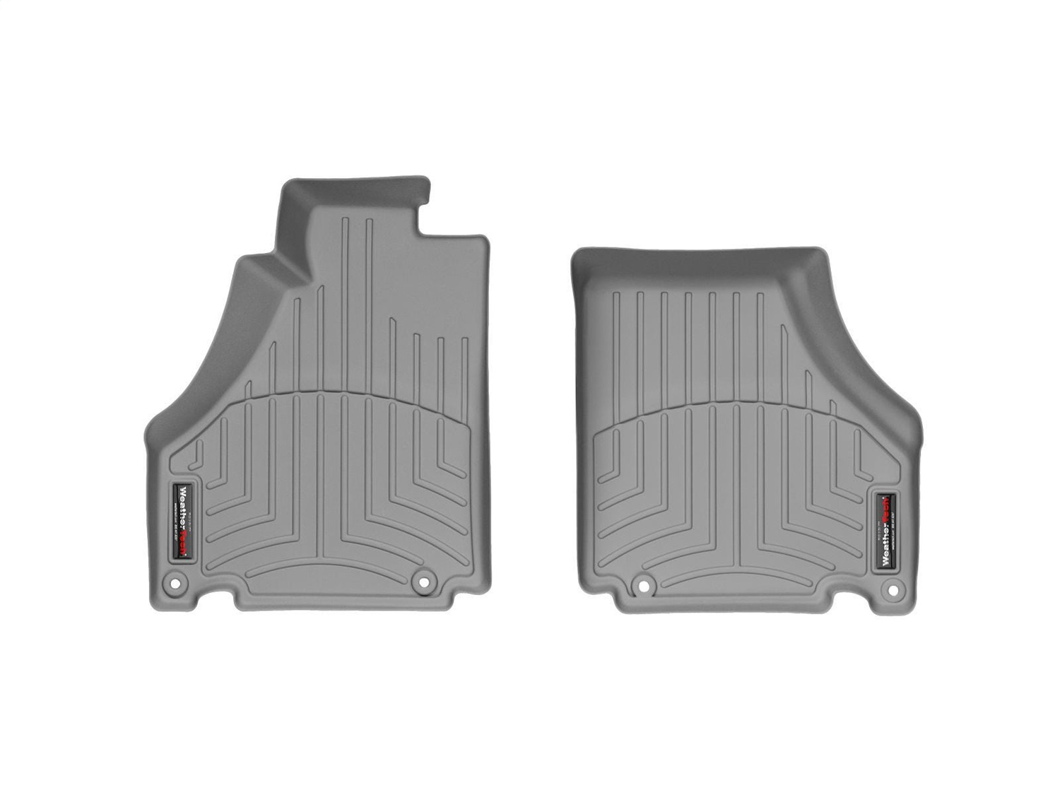 WeatherTech FloorLinerTM DigitalFit; Gray; Front 462001 thumbnail 0