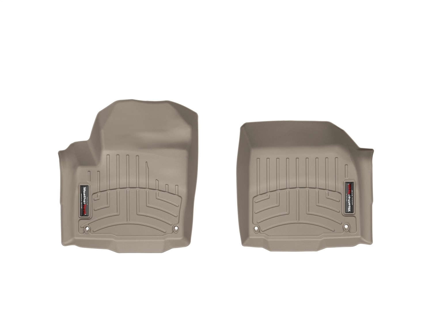 WeatherTech FloorLinerTM DigitalFit; Tan; Front 454041 thumbnail 0