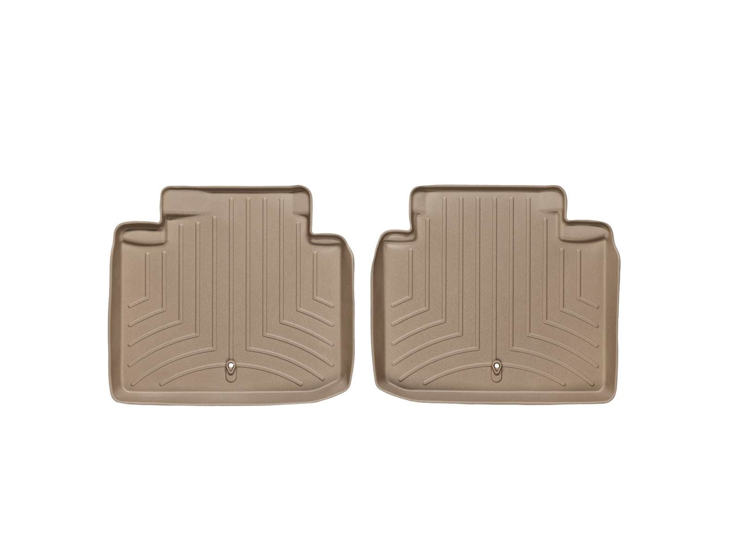 WeatherTech FloorLinerTM DigitalFit; Tan; Rear 452052 thumbnail 0