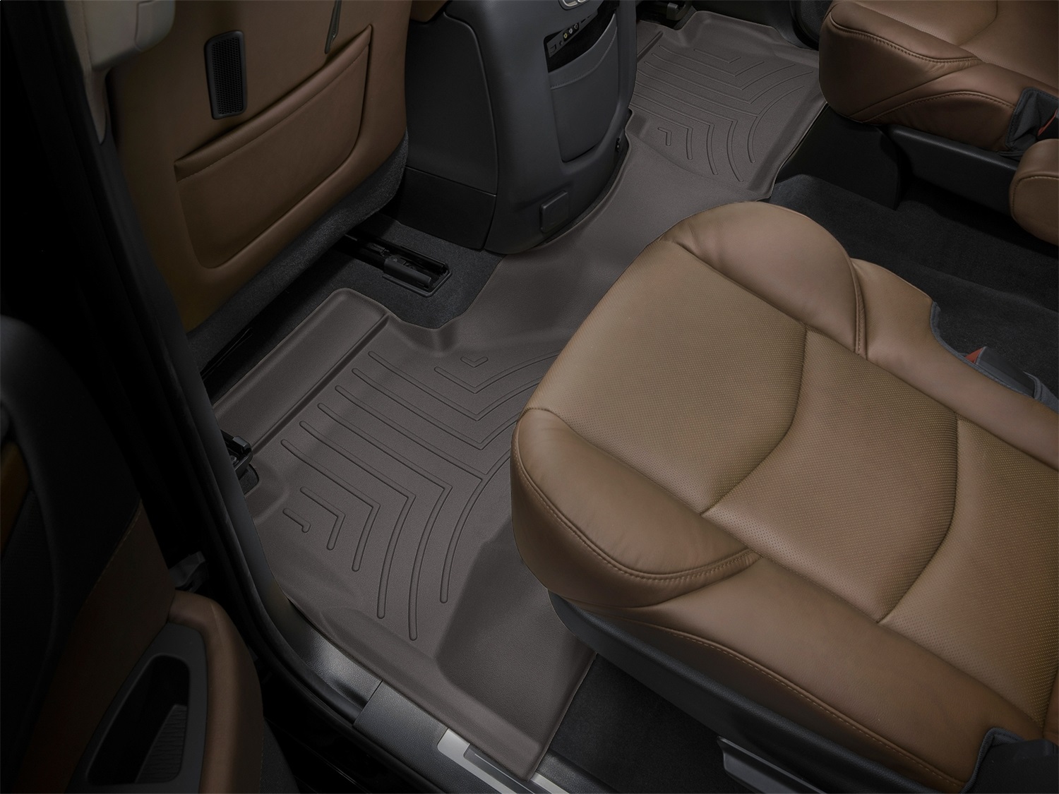 WeatherTech FloorLinerTM DigitalFit; Cocoa; Rear 476942 thumbnail 1