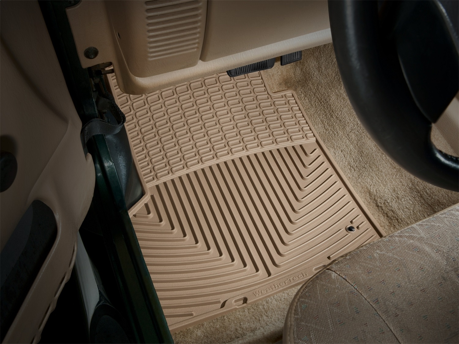 WeatherTech All Weather Floor Mats; Tan; Front W224TN thumbnail 1