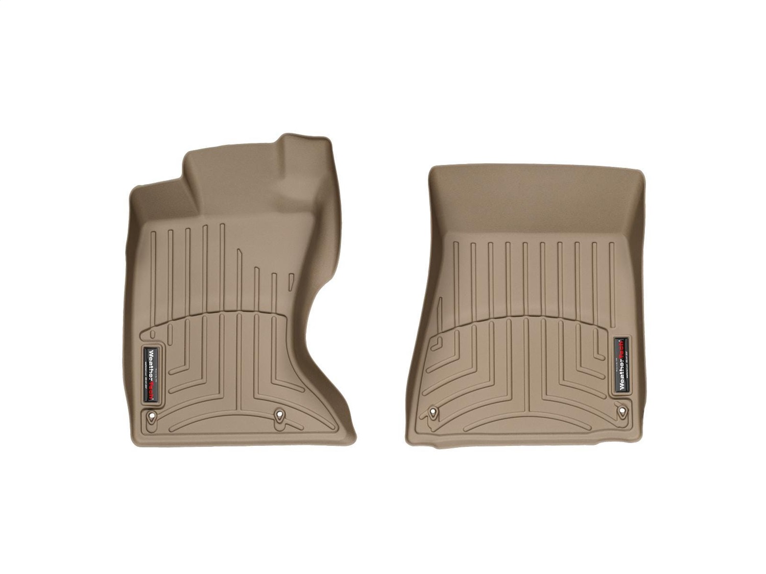 WeatherTech FloorLinerTM DigitalFit; Tan; Front 452061 thumbnail 0