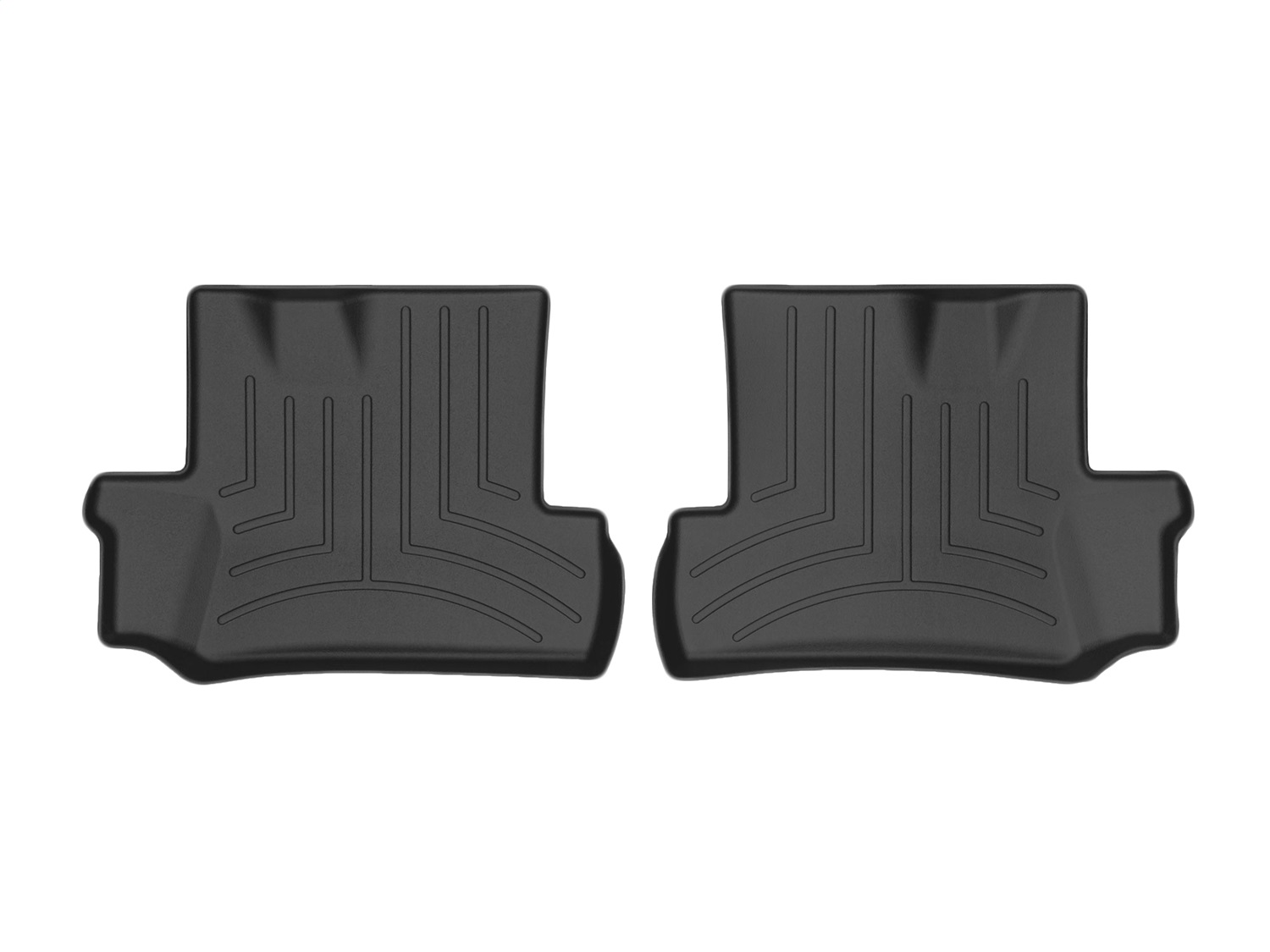 WeatherTech FloorLinerTM DigitalFit; Black; Rear 449022 thumbnail 0