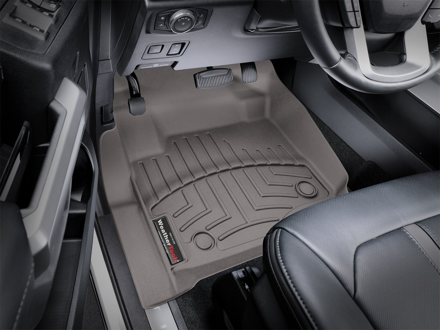 WeatherTech FloorLinerTM DigitalFit; Cocoa; Front 4710121 thumbnail 1