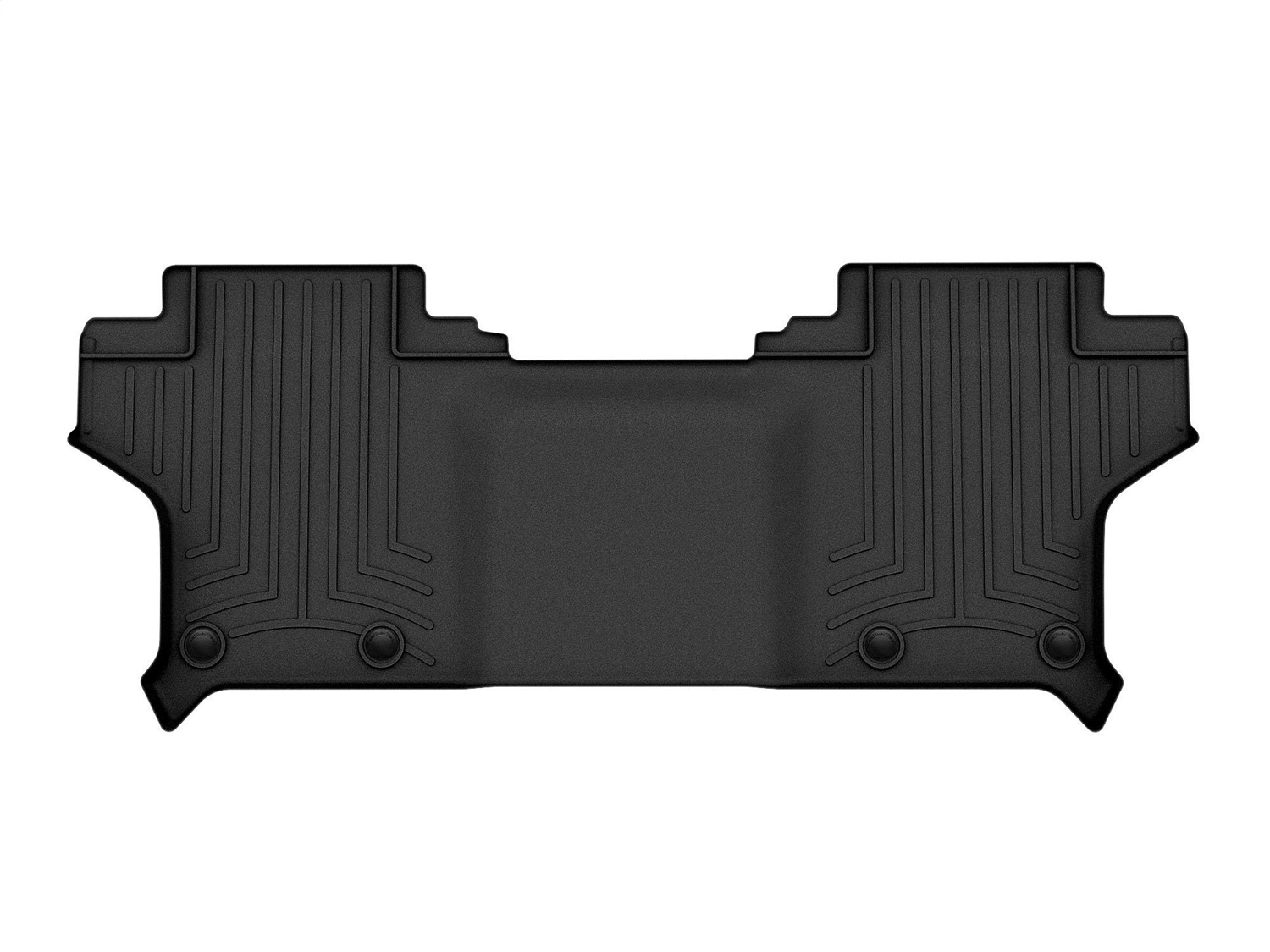 WeatherTech FloorLinerTM DigitalFit; Black; Rear 4416295 thumbnail 0