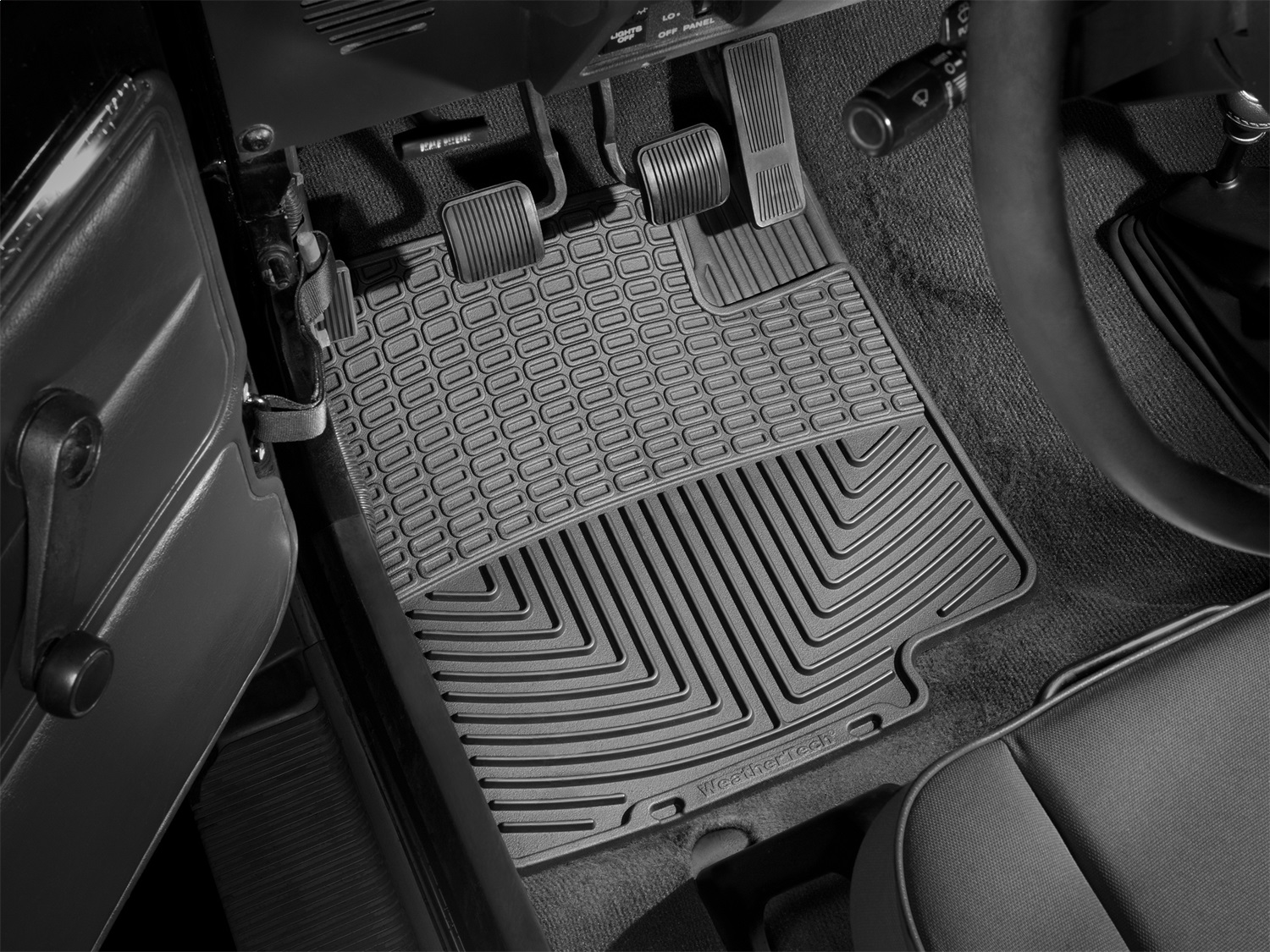 WeatherTech All Weather Floor Mats; Black; Front W225 thumbnail 0