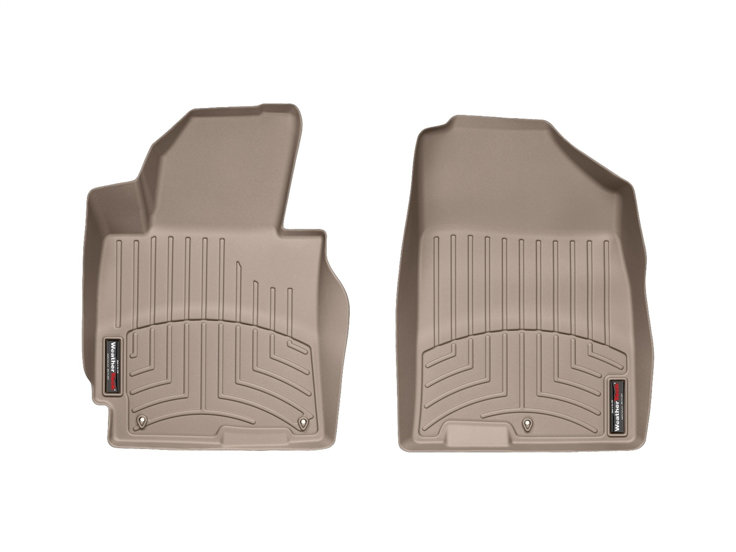 WeatherTech FloorLinerTM DigitalFit; Tan; Front 453251 thumbnail 1