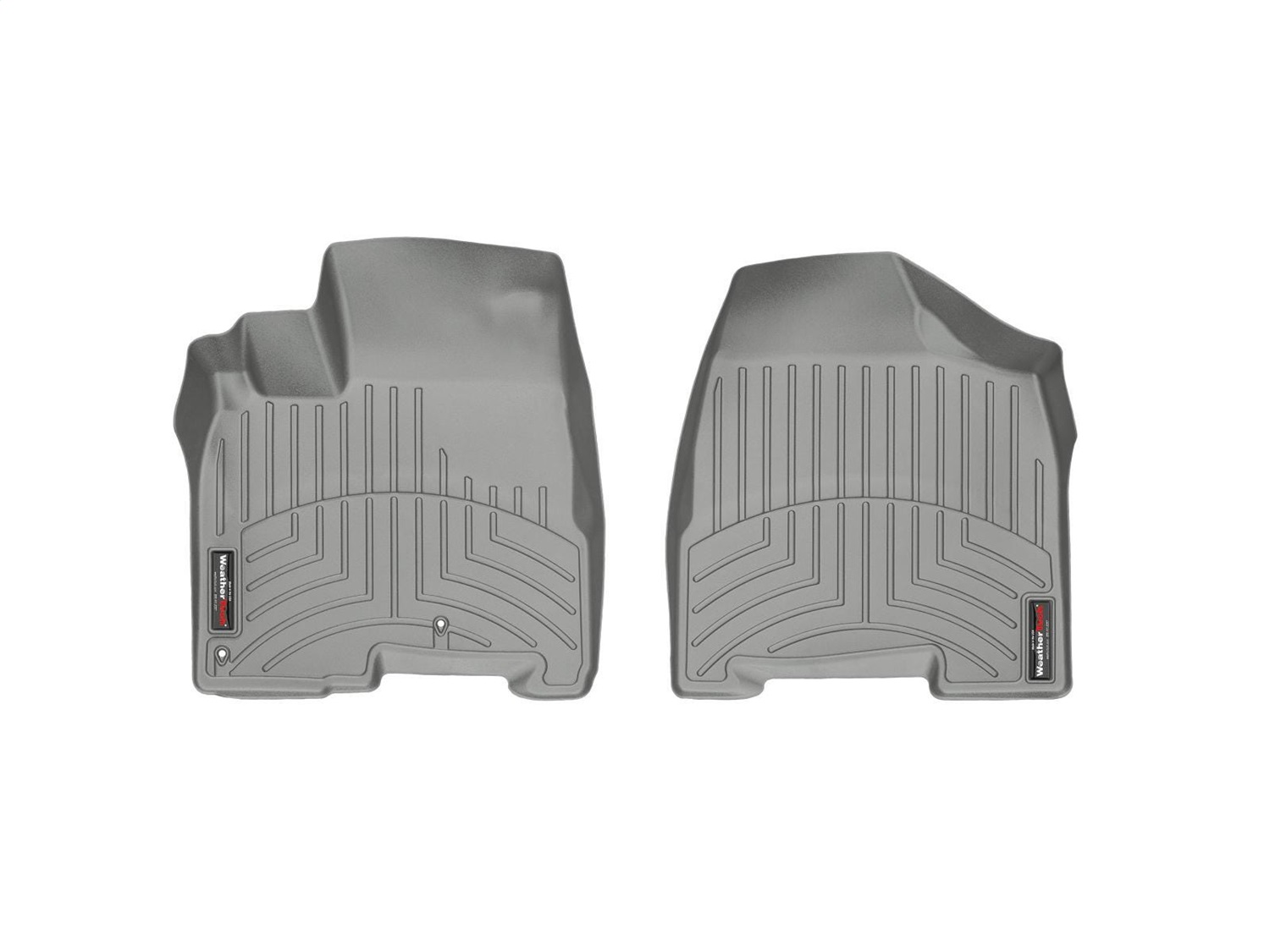 WeatherTech FloorLinerTM DigitalFit; Gray; Front 463151 thumbnail 0