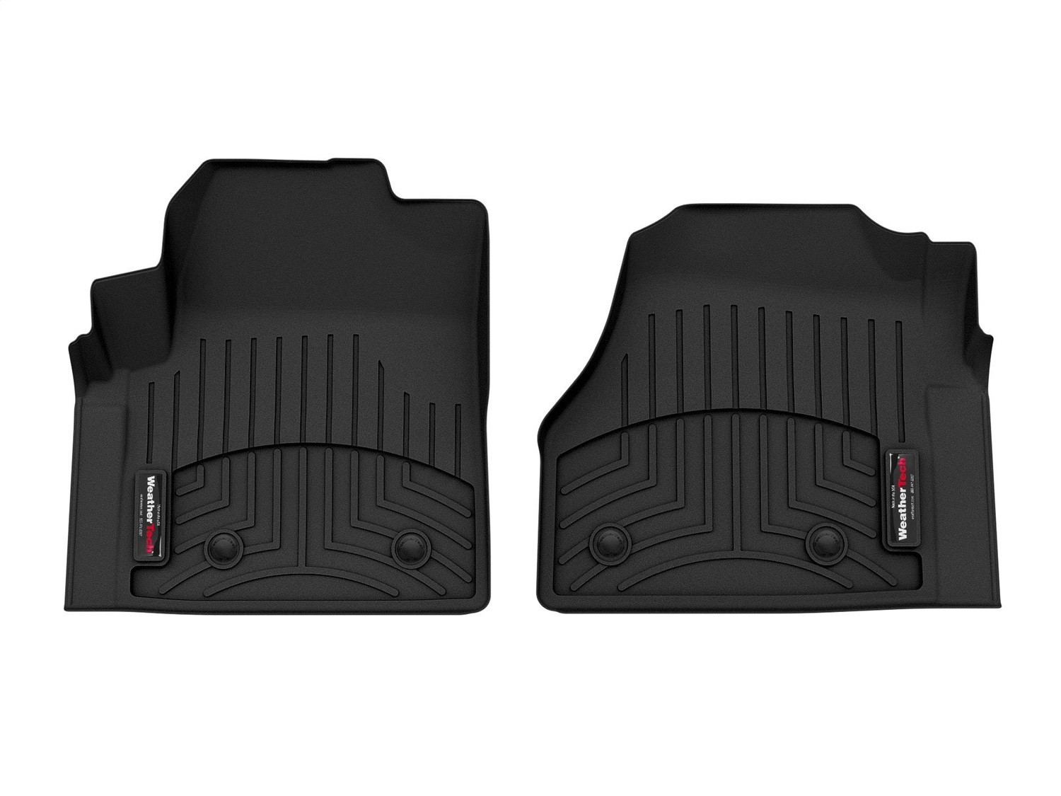 WeatherTech FloorLinerTM DigitalFit; Black; Front 4416471V thumbnail 1