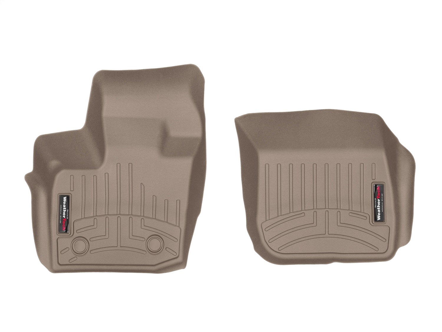 WeatherTech FloorLinerTM DigitalFit; Tan; Front 459611 thumbnail 0