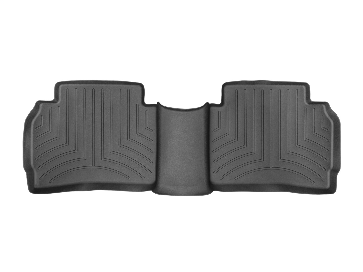 WeatherTech FloorLinerTM DigitalFit; Black; Rear 449032 thumbnail 0