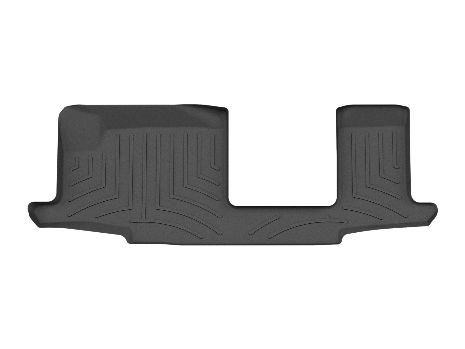 WeatherTech FloorLinerTM DigitalFit; Black; Third Row 4416984 thumbnail 0