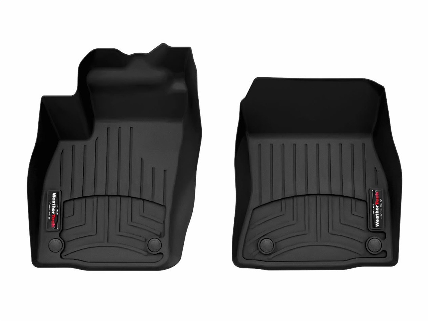 WeatherTech FloorLinerTM DigitalFit; Black; Front 4419081 thumbnail 0