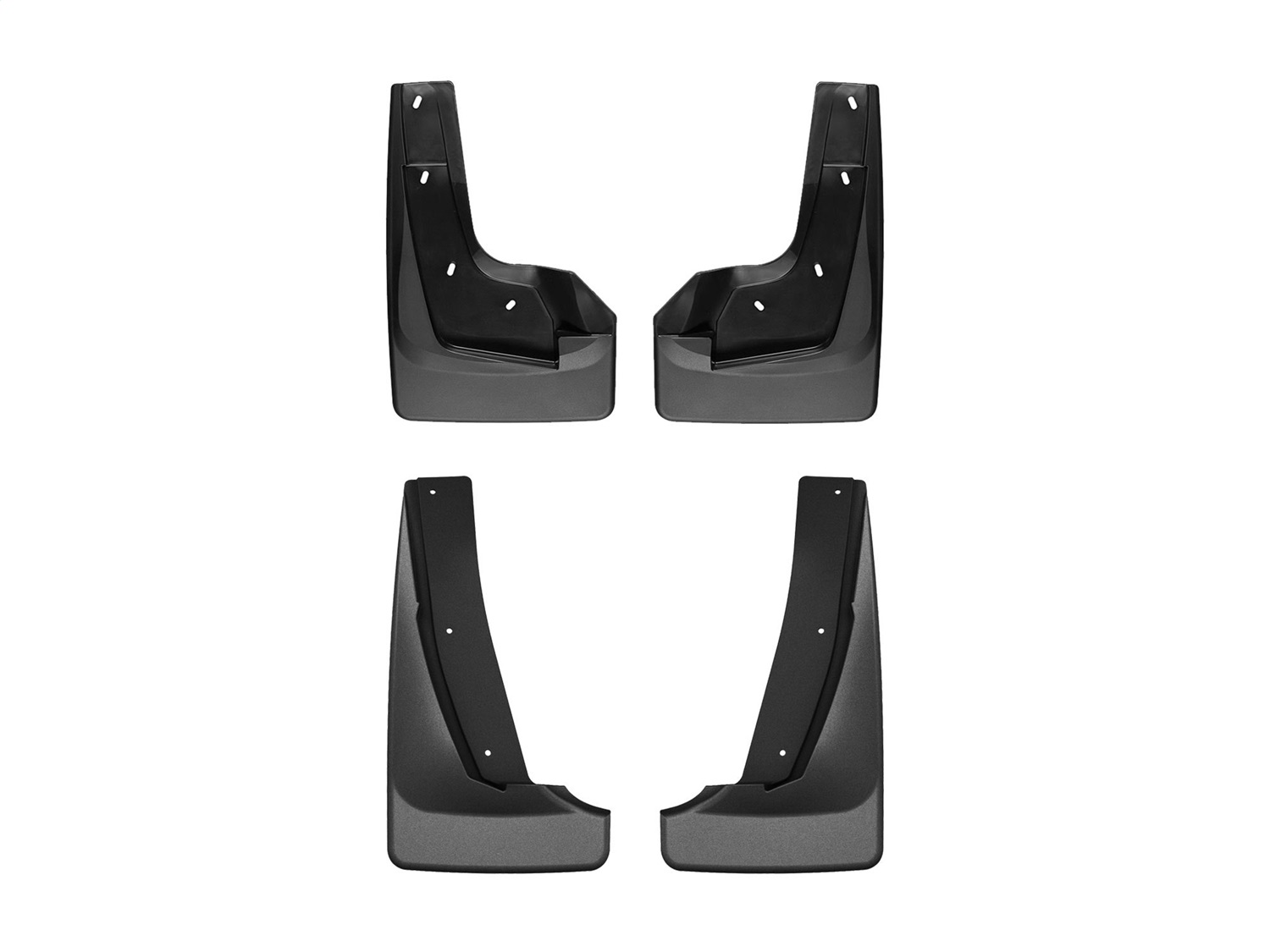 WeatherTech MudFlap No-Drill DigitalFit MudFlap Kit; Black 110193-120193 thumbnail 0
