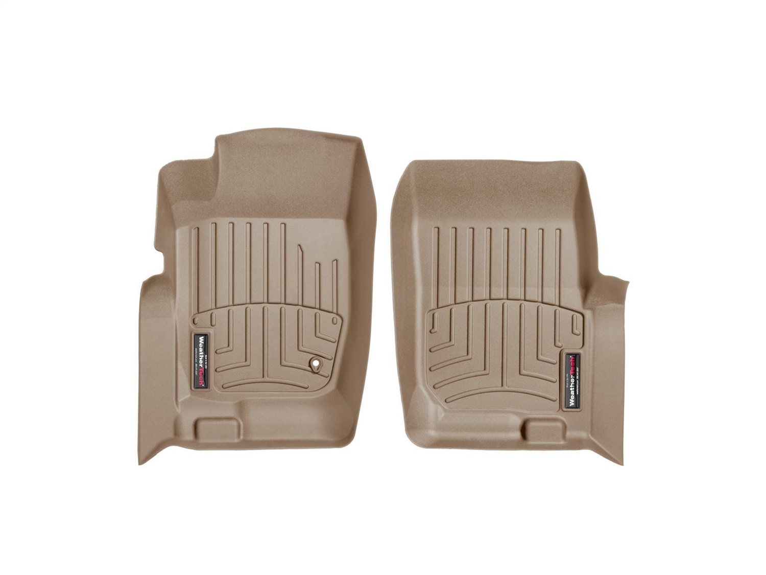 WeatherTech FloorLinerTM DigitalFit; Tan; Front 450061 thumbnail 1