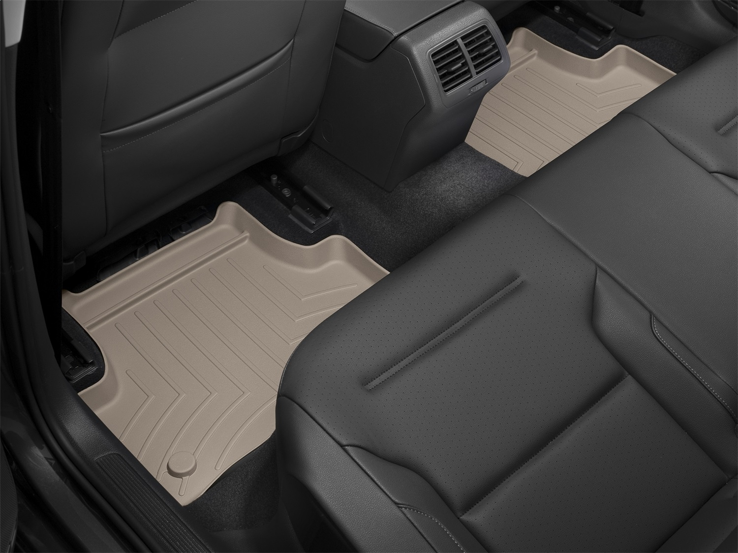 WeatherTech FloorLinerTM DigitalFit; Tan; Rear 454962 thumbnail 1