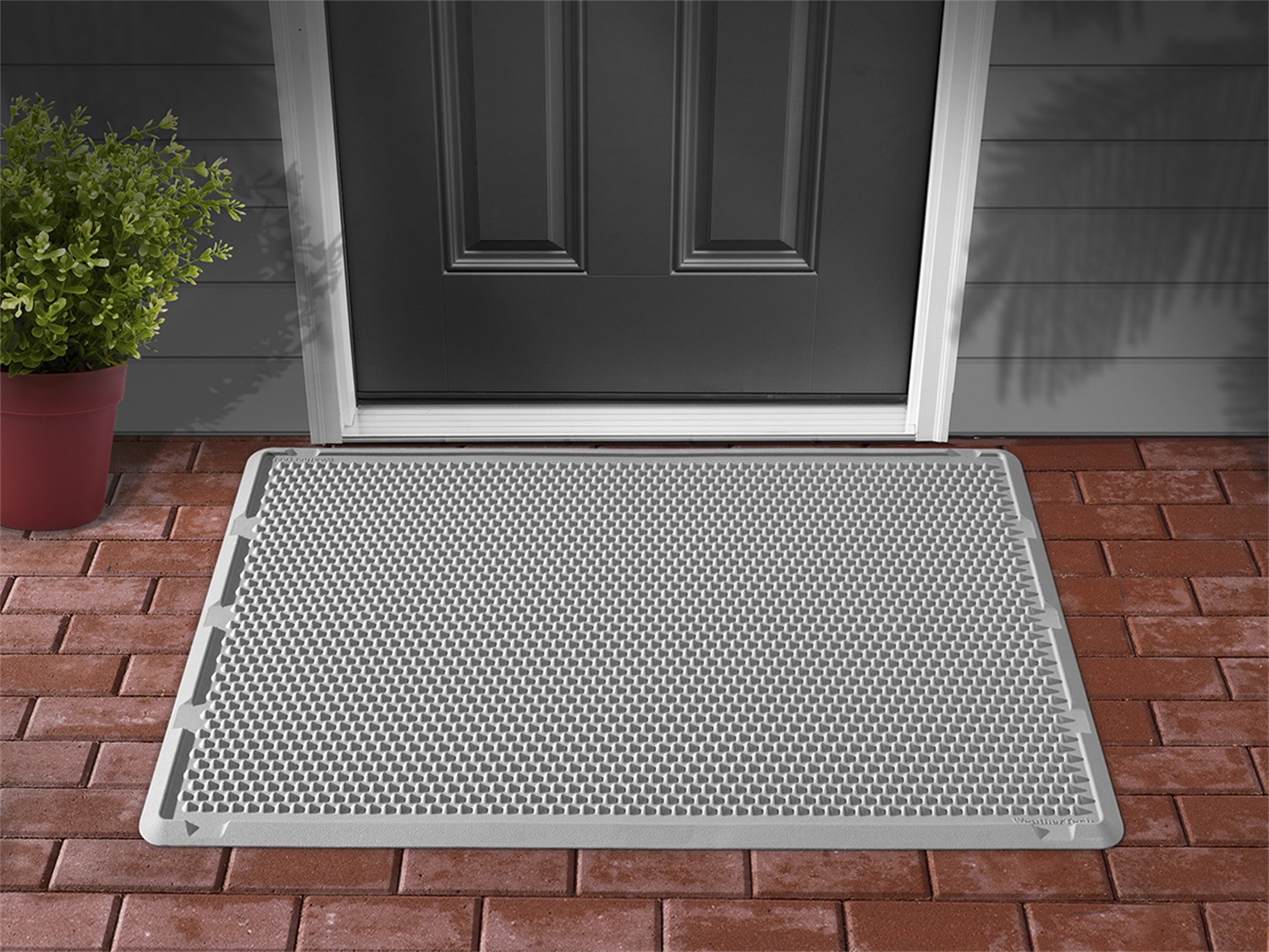 WeatherTech WeatherTech Outdoor MatsTM; Gray; 24 in. x 39 in. ODM1BXG thumbnail 0