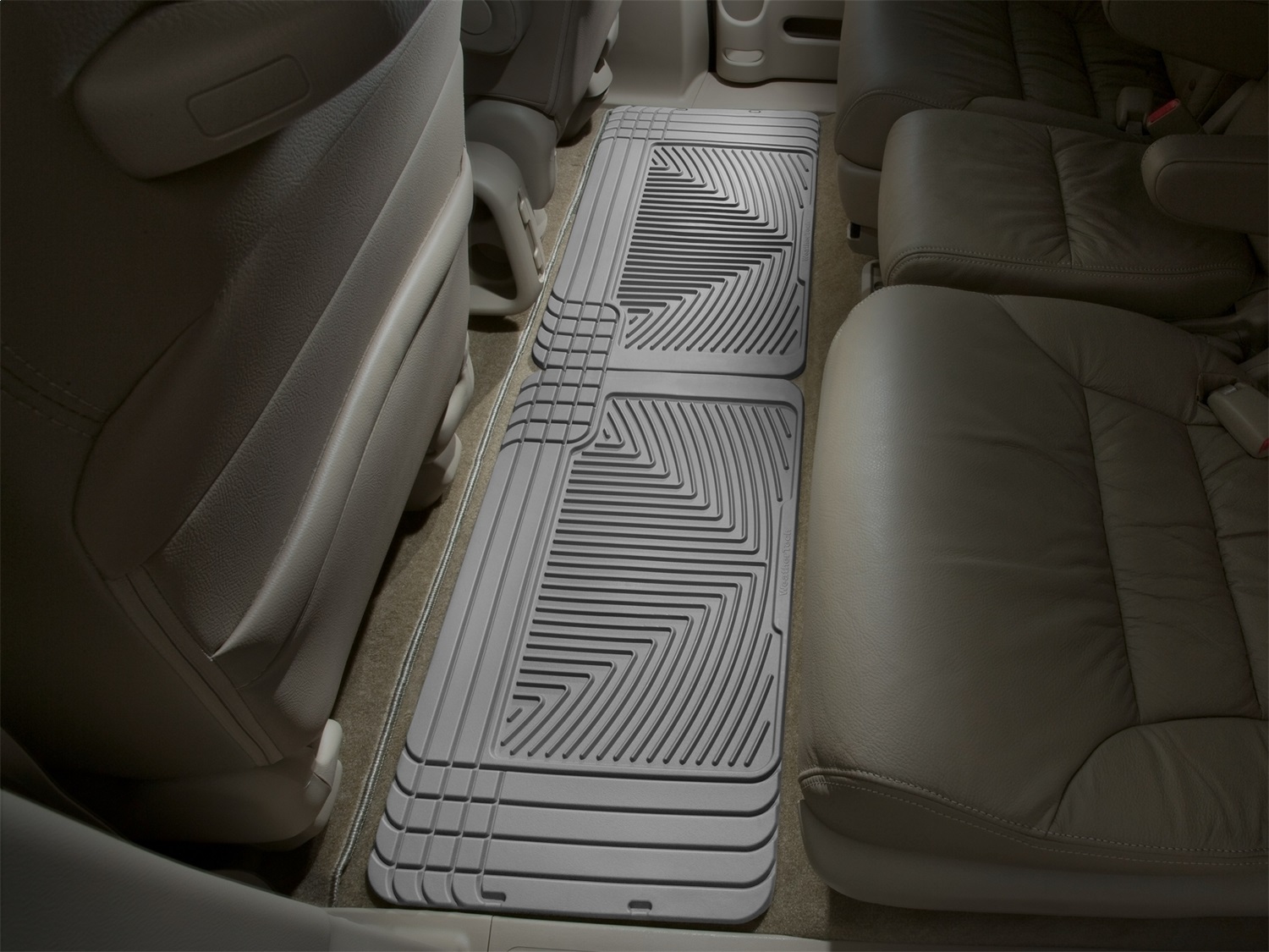 WeatherTech All Weather Floor Mats; Gray; Rear W25GR thumbnail 0