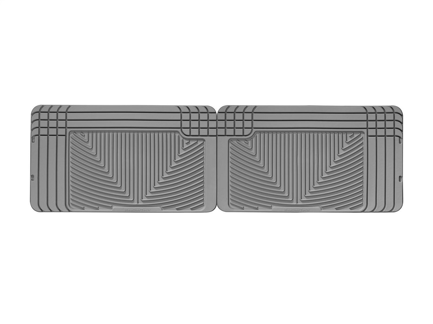 WeatherTech All Weather Floor Mats; Gray; Rear W25GR thumbnail 1