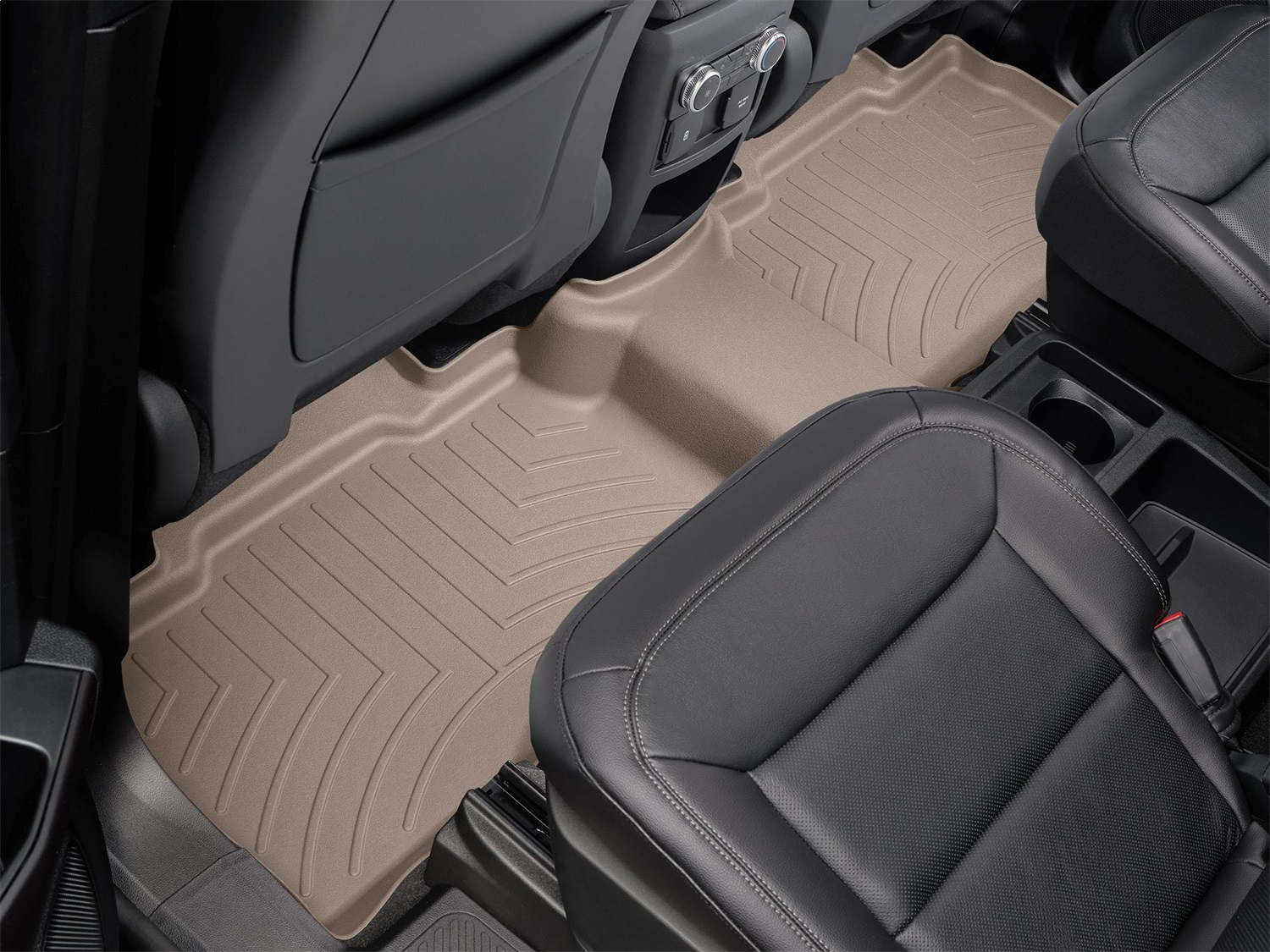 WeatherTech FloorLinerTM DigitalFit; Tan; Rear 4515752 thumbnail 0