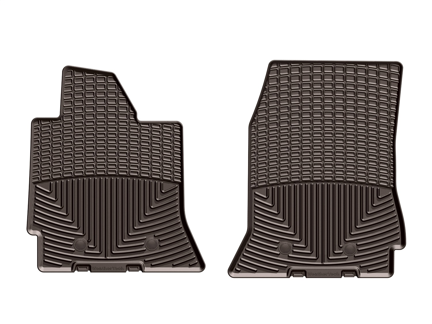 WeatherTech All Weather Floor Mats; Cocoa; Front W352CO thumbnail 0