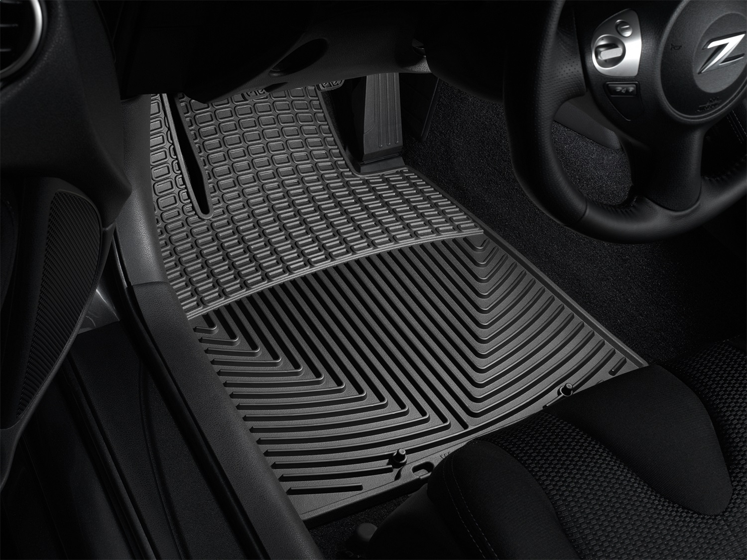 WeatherTech All Weather Floor Mats; Black; Front W226 thumbnail 0
