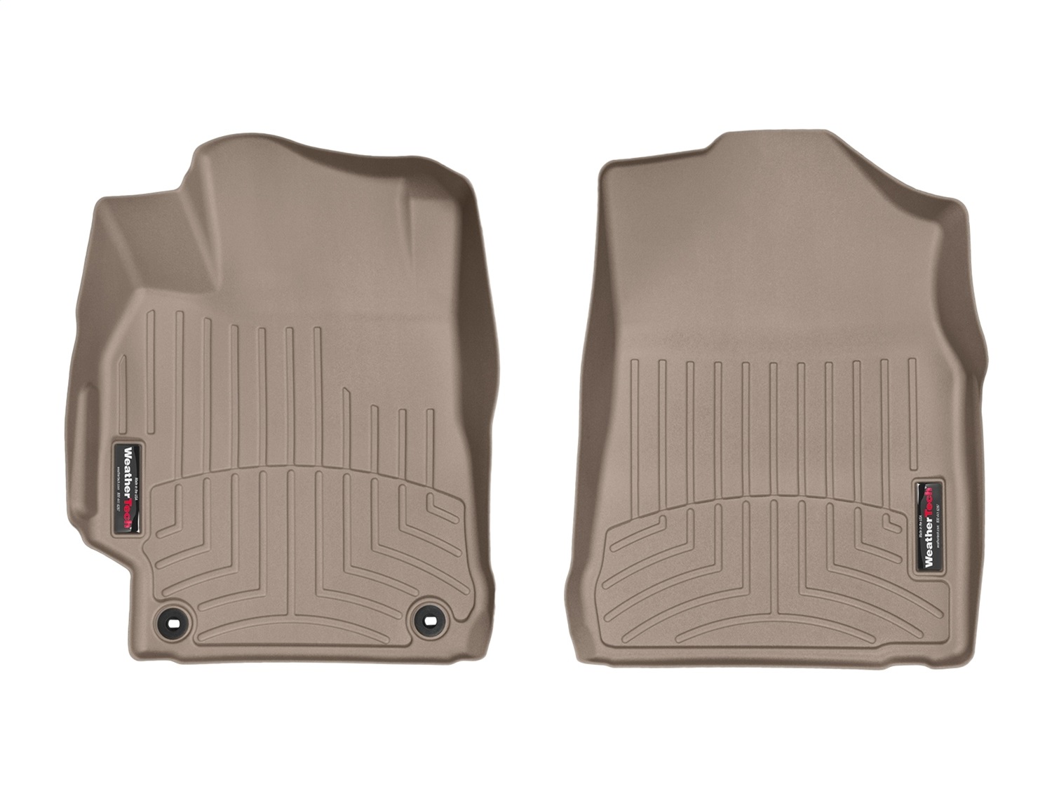 WeatherTech FloorLinerTM DigitalFit; Tan; Front 457881 thumbnail 0