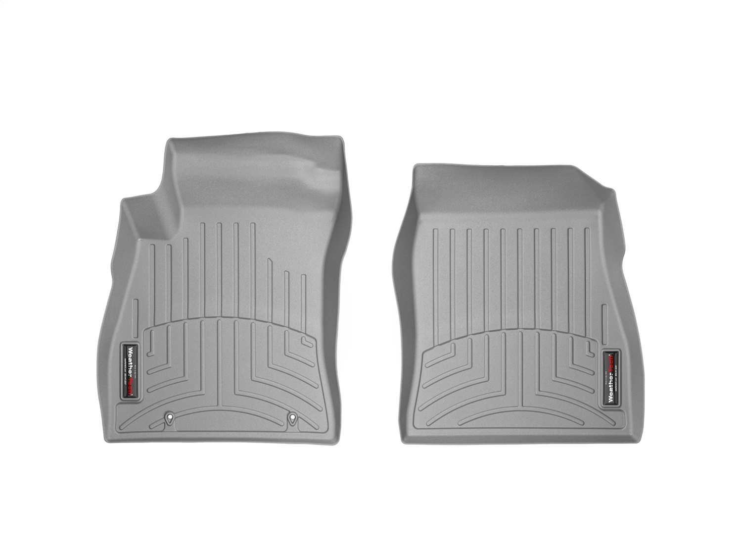 WeatherTech FloorLinerTM DigitalFit; Gray; Front 464911 thumbnail 1
