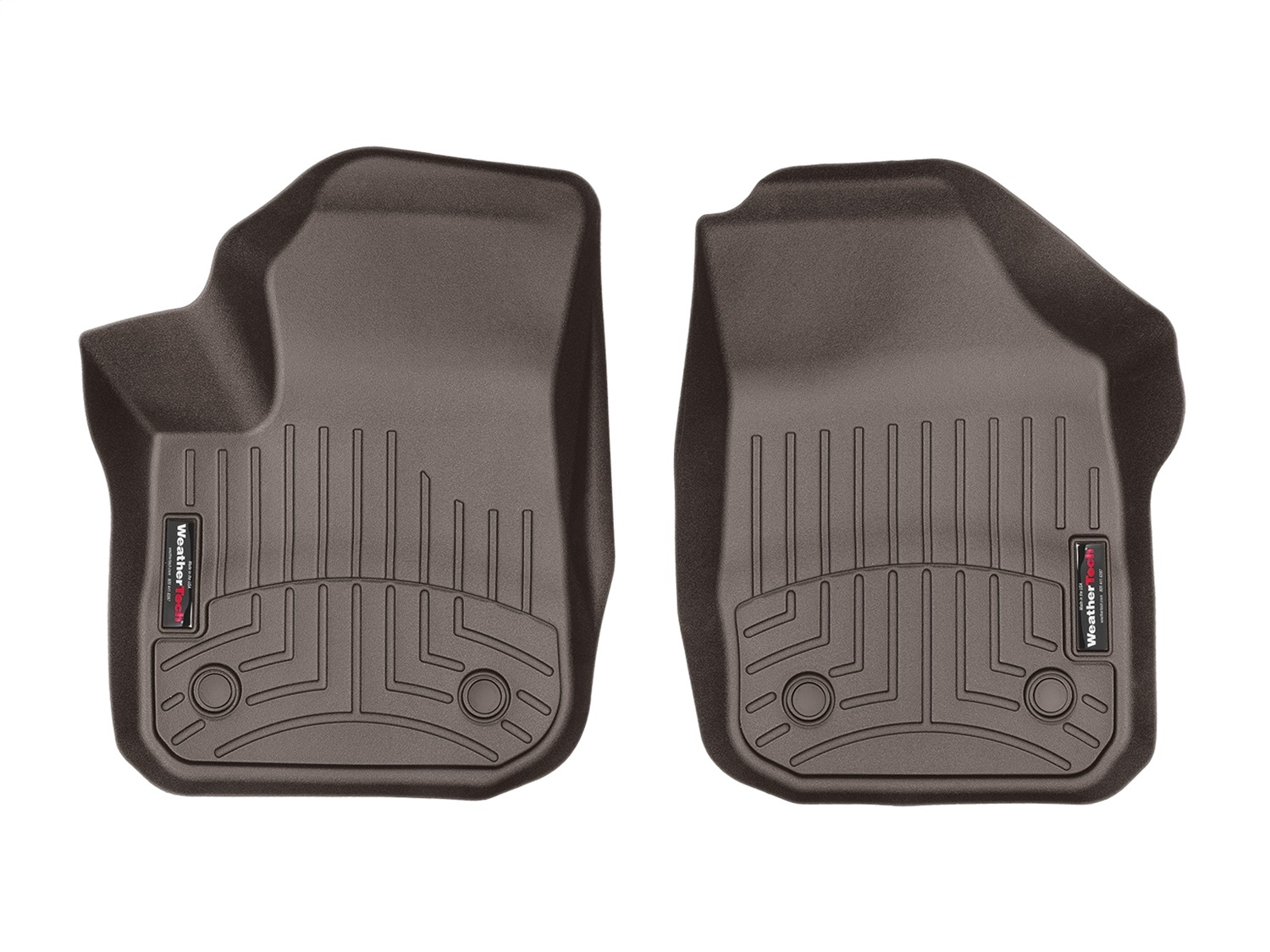 WeatherTech FloorLinerTM DigitalFit; Cocoa; Front 479641 thumbnail 0