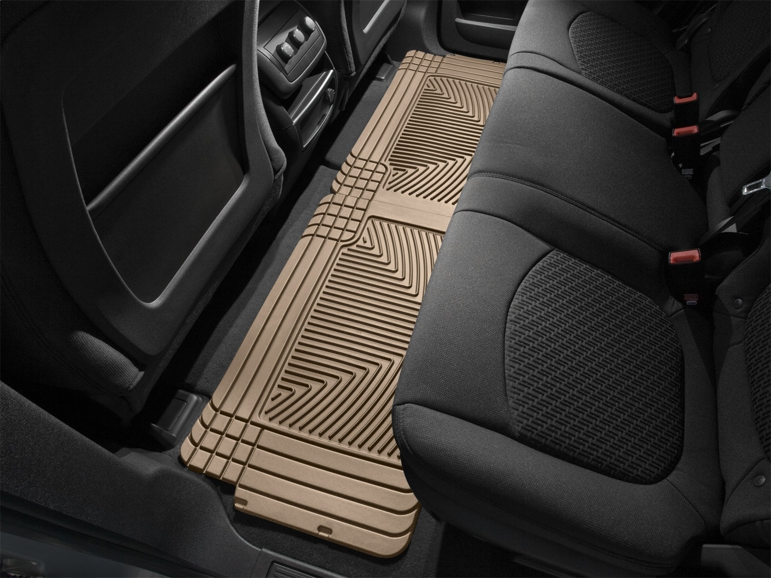 WeatherTech All Weather Floor Mats; Tan; Rear W25TN thumbnail 0