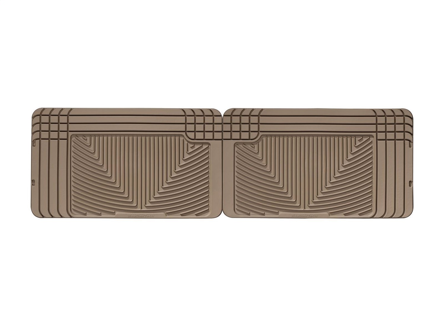 WeatherTech All Weather Floor Mats; Tan; Rear W25TN thumbnail 1