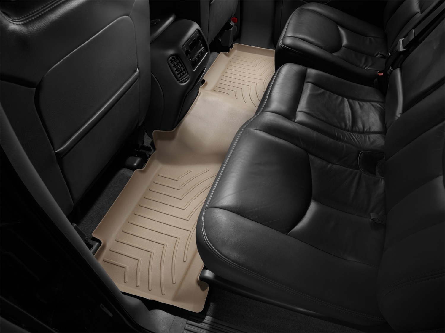 WeatherTech FloorLinerTM DigitalFit; Tan; Rear 450612 thumbnail 0