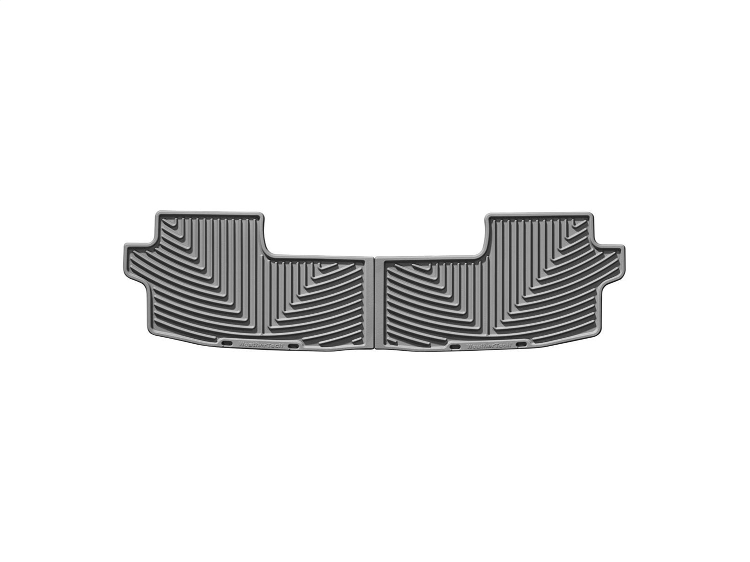 WeatherTech All Weather Floor Mats; Gray; Third Row W122GR thumbnail 1