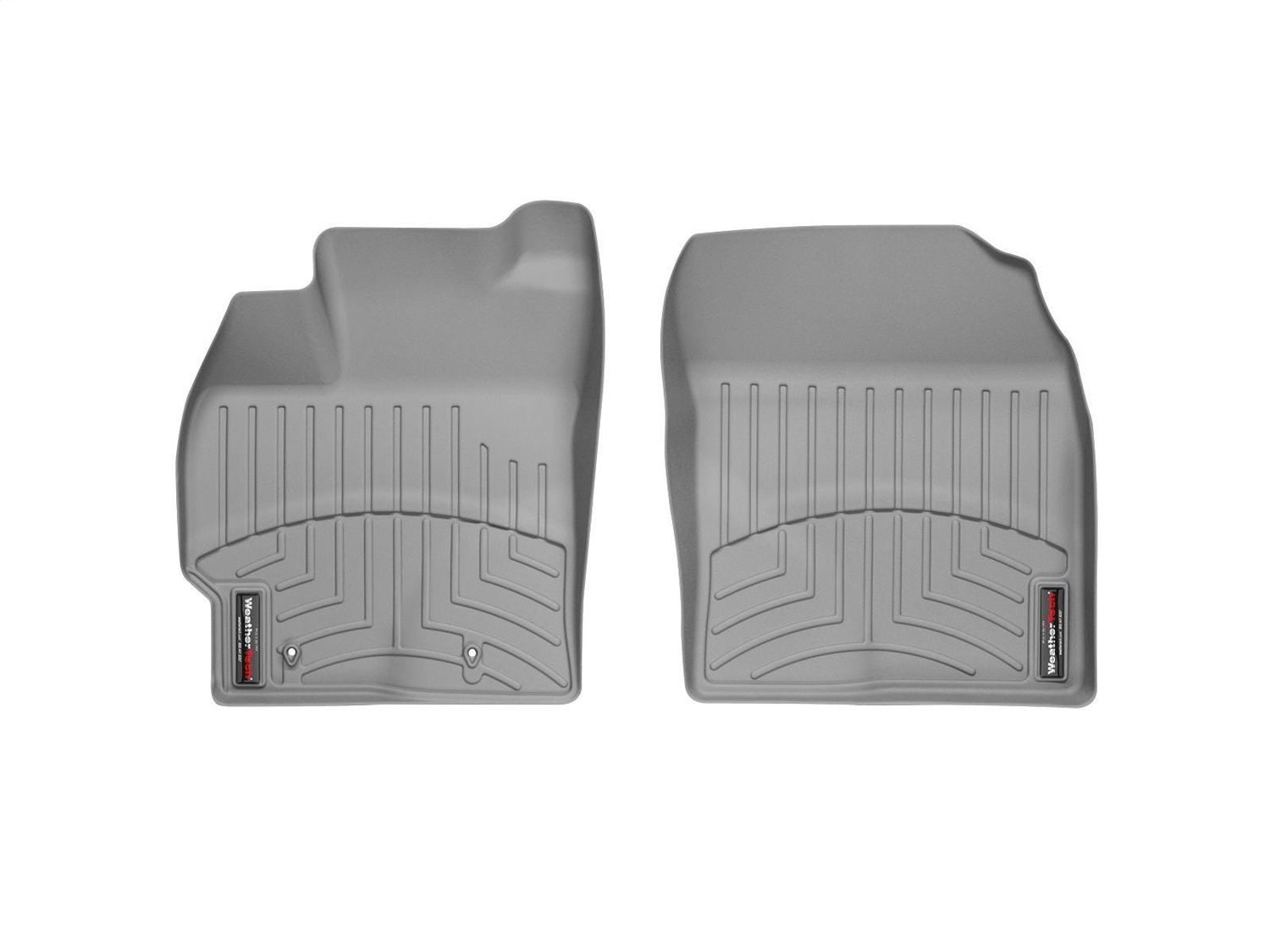 WeatherTech FloorLinerTM DigitalFit; Gray; Front 462561 thumbnail 1