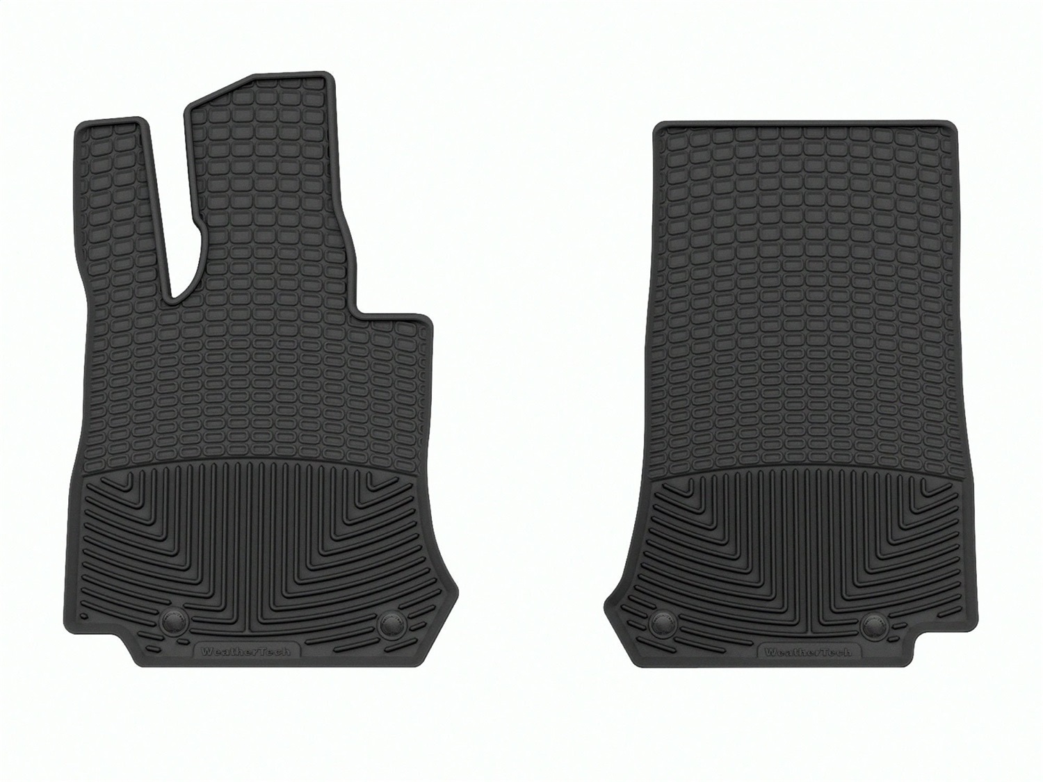 WeatherTech All Weather Floor Mats; Black; Front W442 thumbnail 0