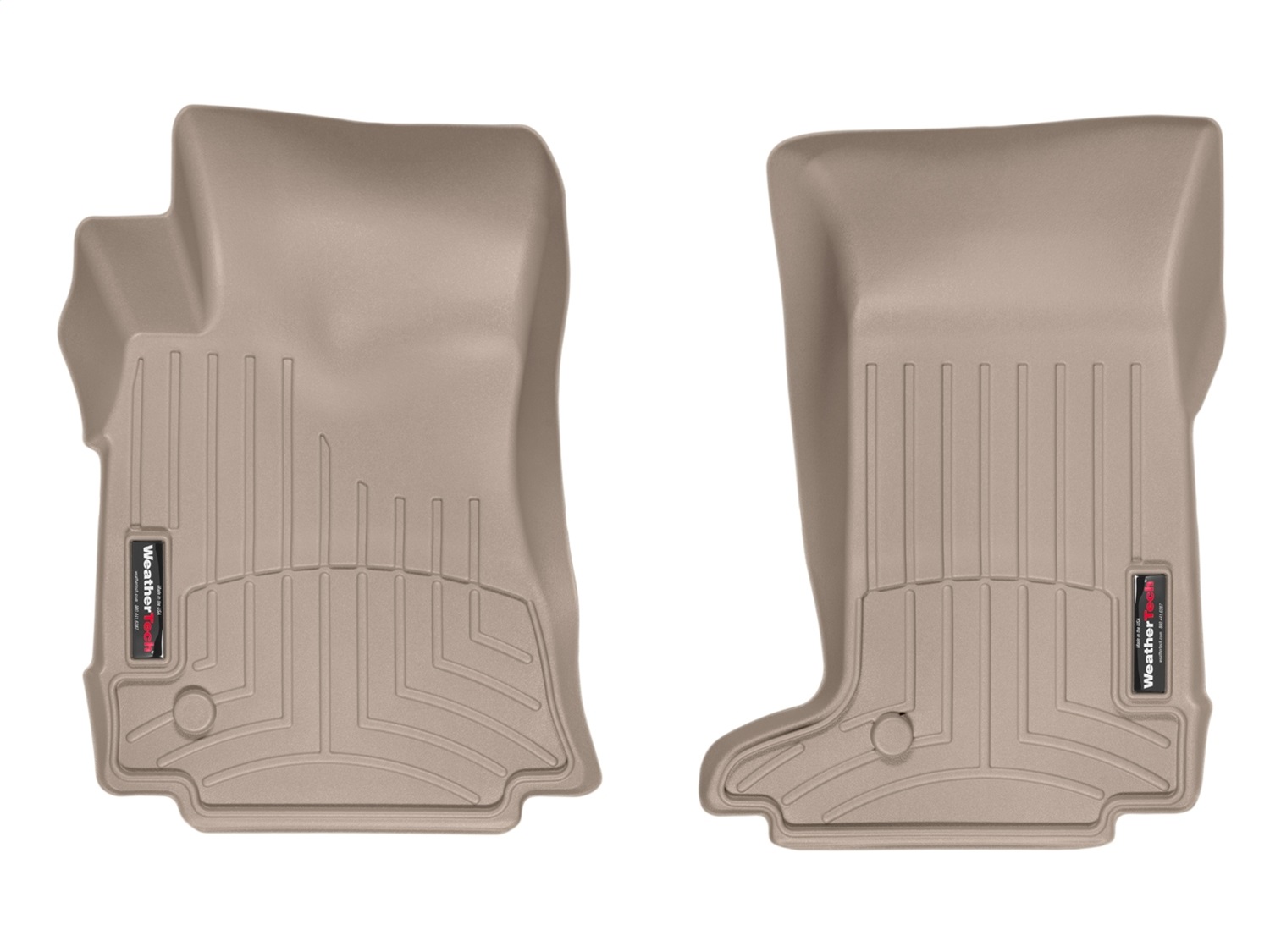 WeatherTech FloorLinerTM DigitalFit; Tan; Front 455921 thumbnail 0