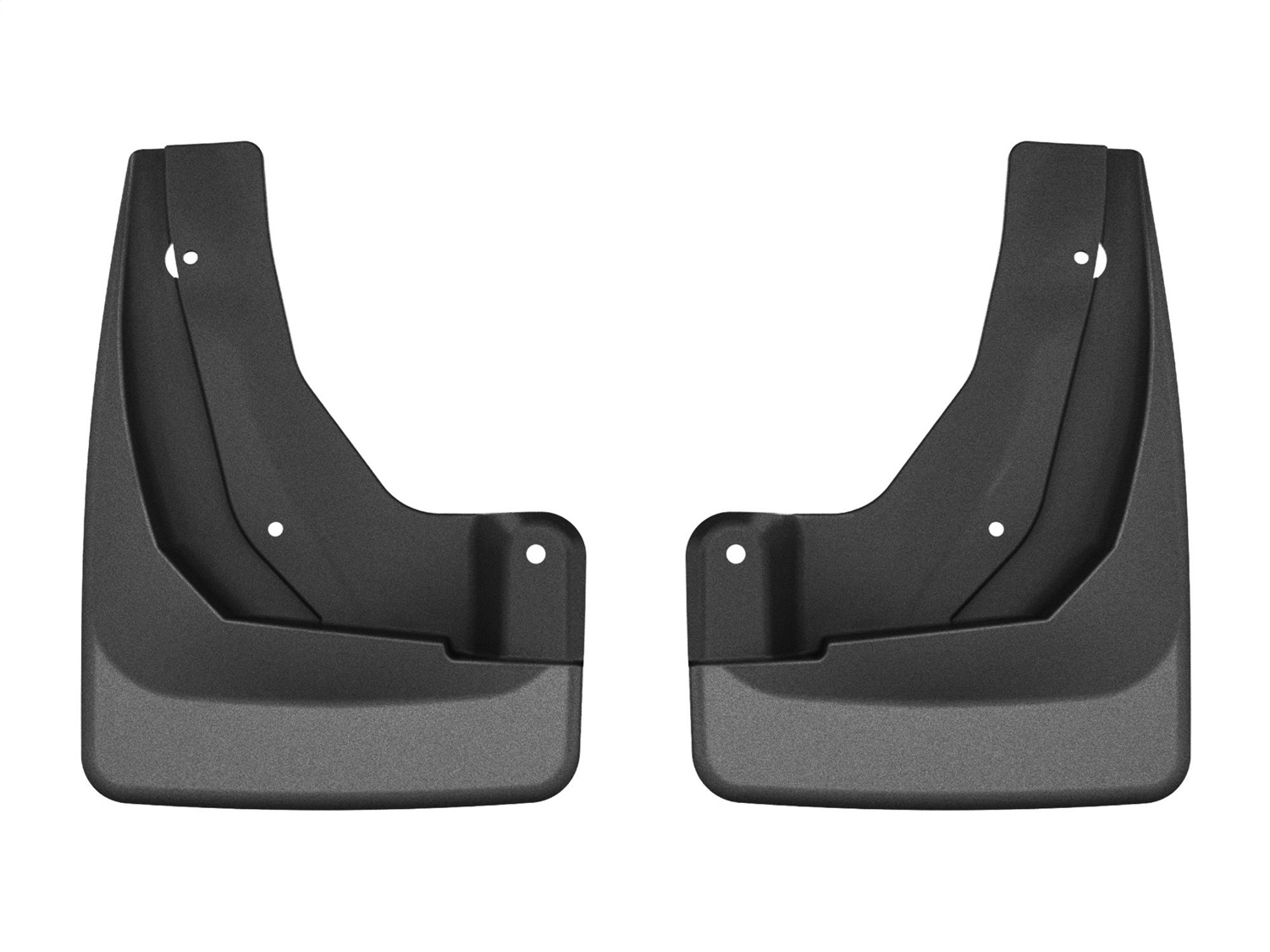 WeatherTech MudFlap No-Drill DigitalFit; Black 110191 thumbnail 0