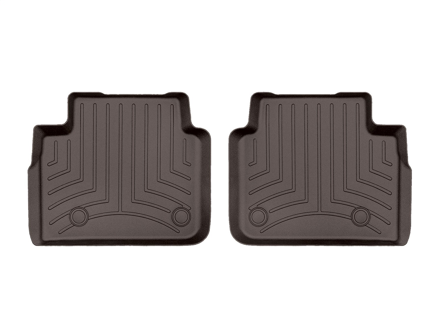 WeatherTech FloorLinerTM HP; Cocoa; Rear; 2 Pcs. 4716962IM thumbnail 0