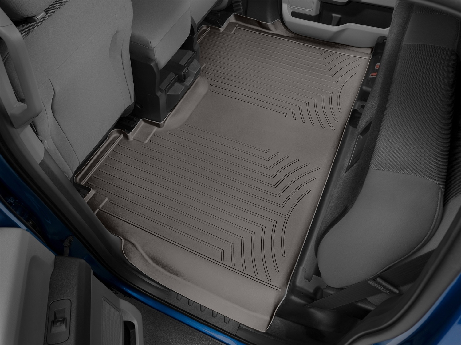 WeatherTech FloorLinerTM DigitalFit; Cocoa; Rear 476974 thumbnail 1