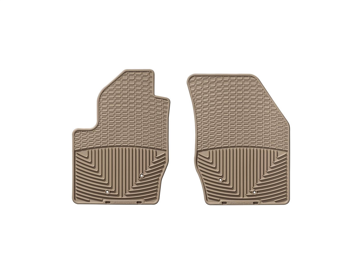 WeatherTech All Weather Floor Mats; Tan; Front W43TN thumbnail 1