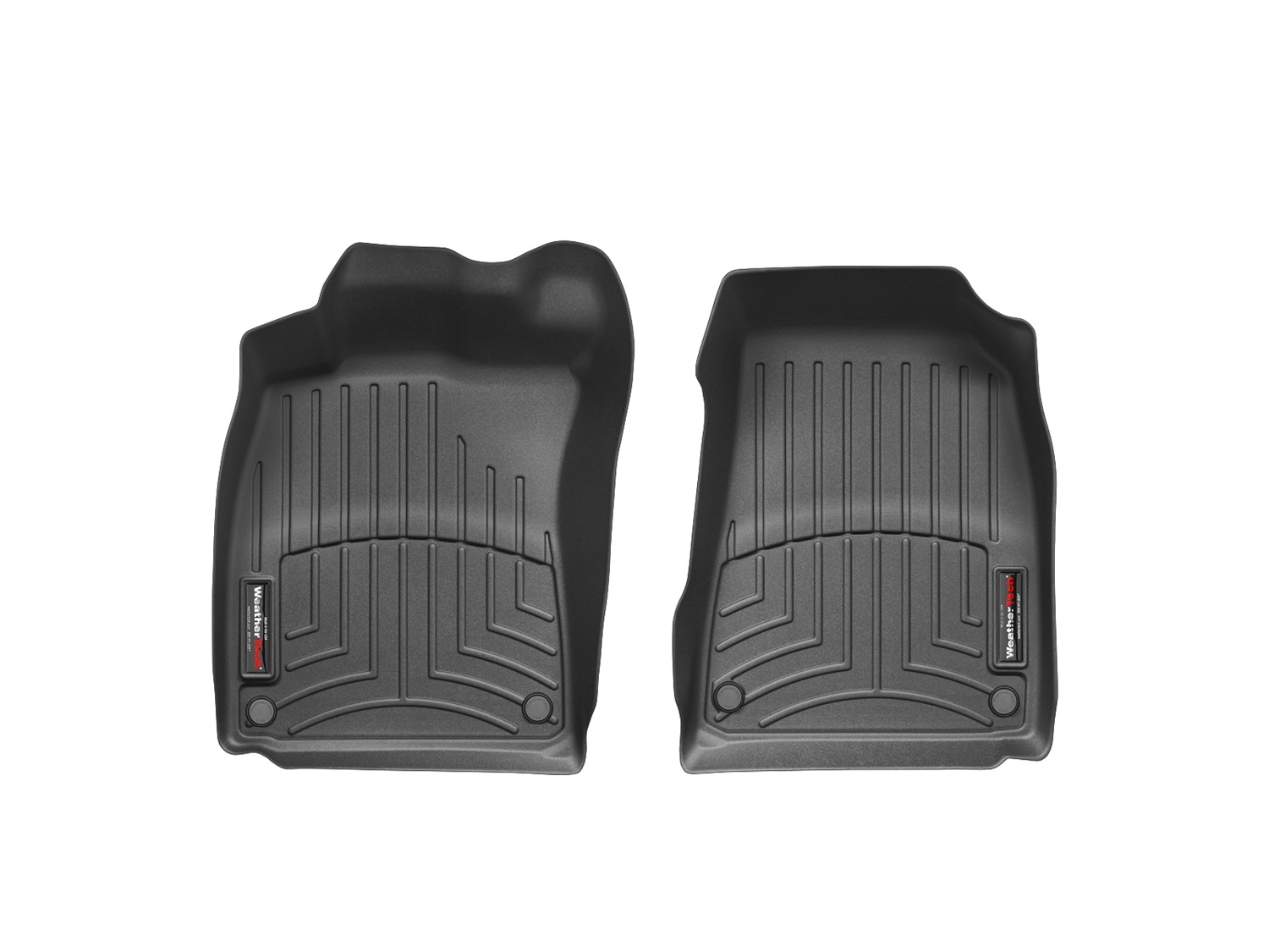 WeatherTech FloorLinerTM DigitalFit; Black; Front 442191 thumbnail 0