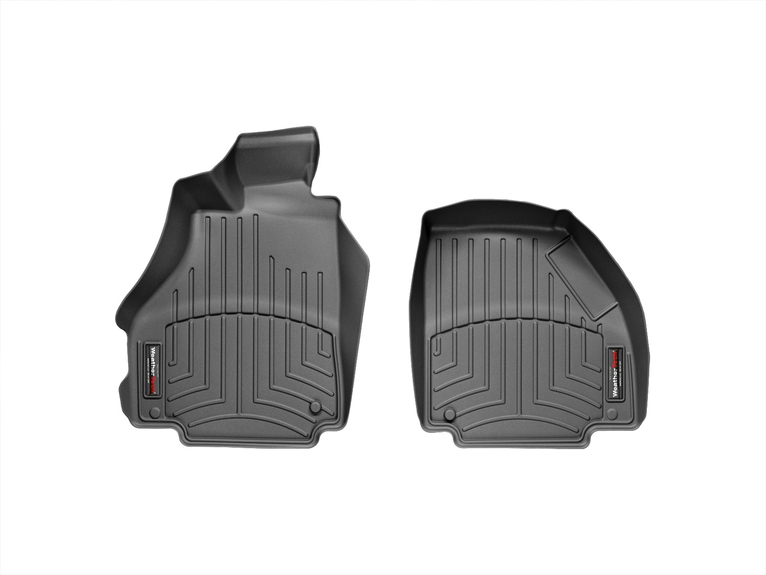 WeatherTech FloorLinerTM DigitalFit; Black; Front 443321 thumbnail 0