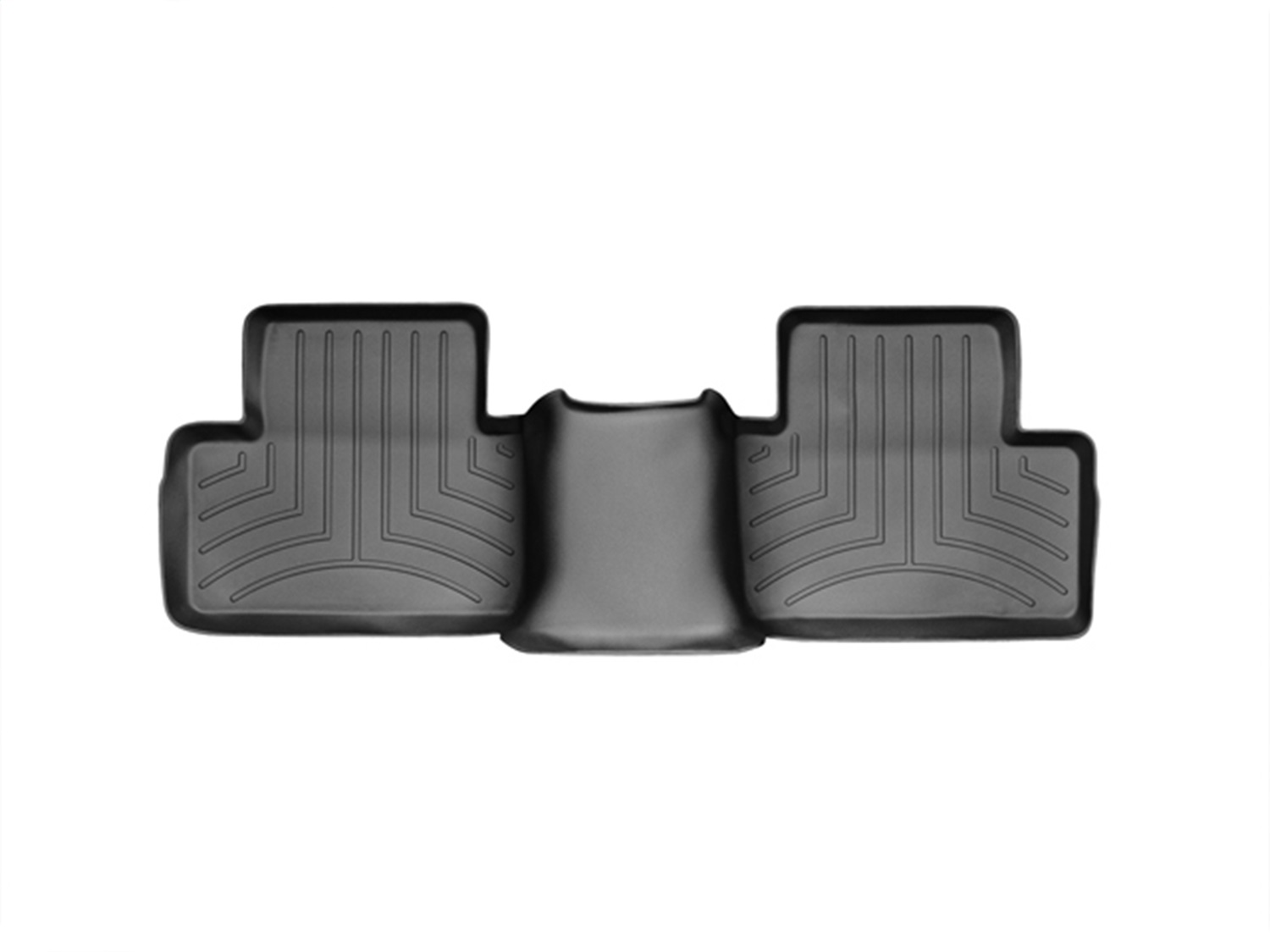 WeatherTech FloorLinerTM DigitalFit; Black; Rear 441623 thumbnail 0